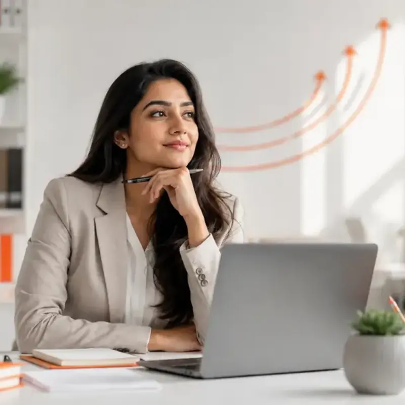 Pakistani woman pursuing flexible teaching and career opportunities from home