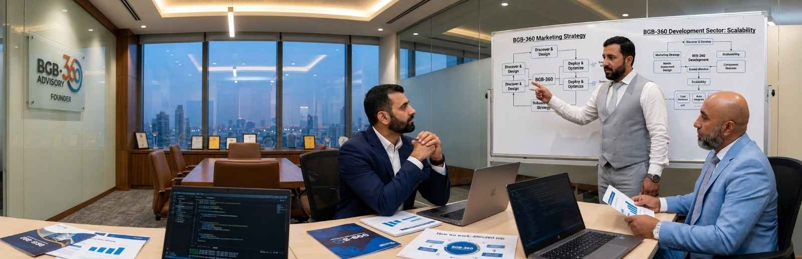 Business process outsourcing supporting efficient and scalable operations