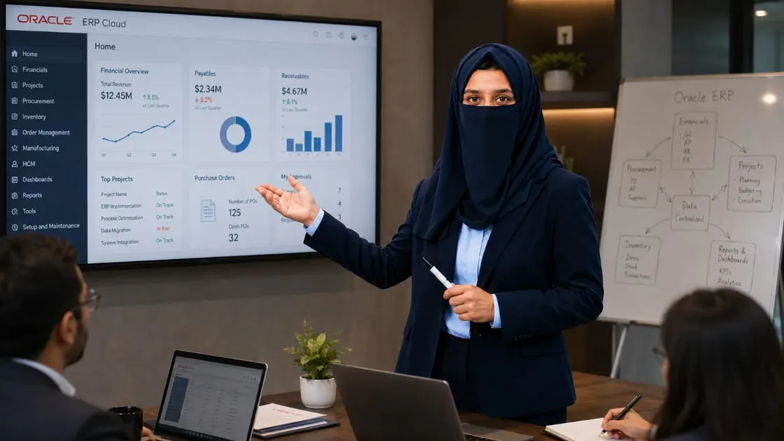 Laiba Jamil, CA, OCP, Payroll Outsourcing and Oracle ERP profile