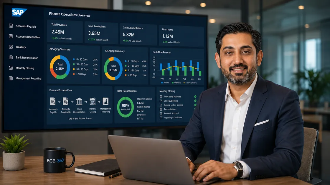 Accounting Operations & Financial Closing — Rizwan Ahmed, CA Inter, B.Com